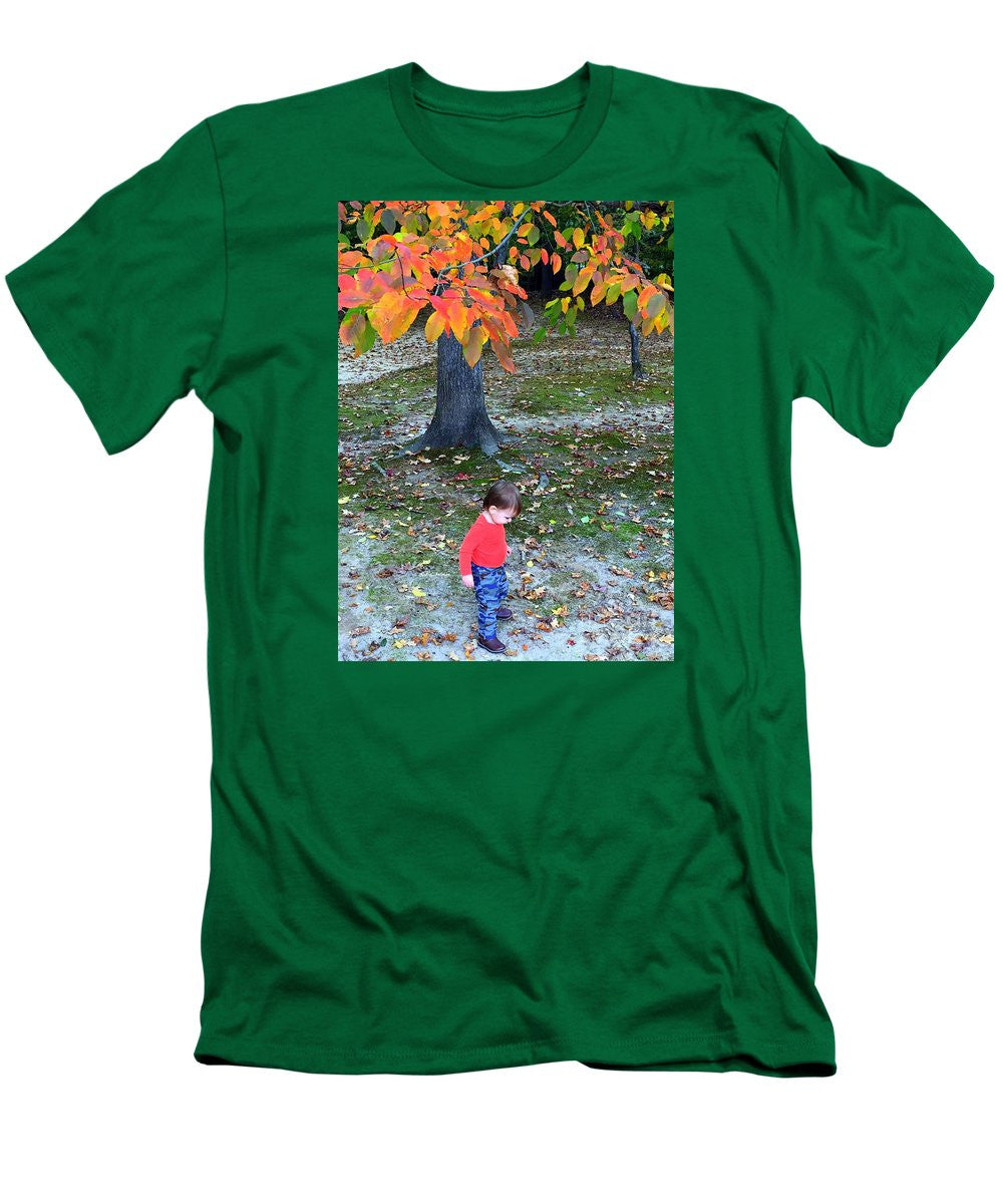 Men's T-Shirt (Slim Fit) - My First Walk In The Woods