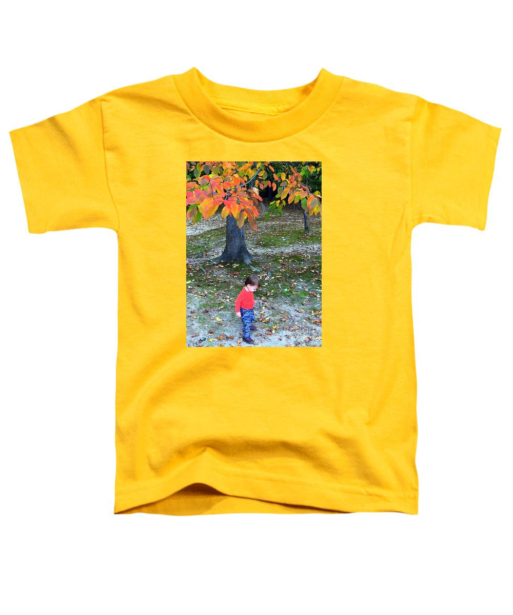 T-shirt pour tout-petits – Ma première promenade dans les bois