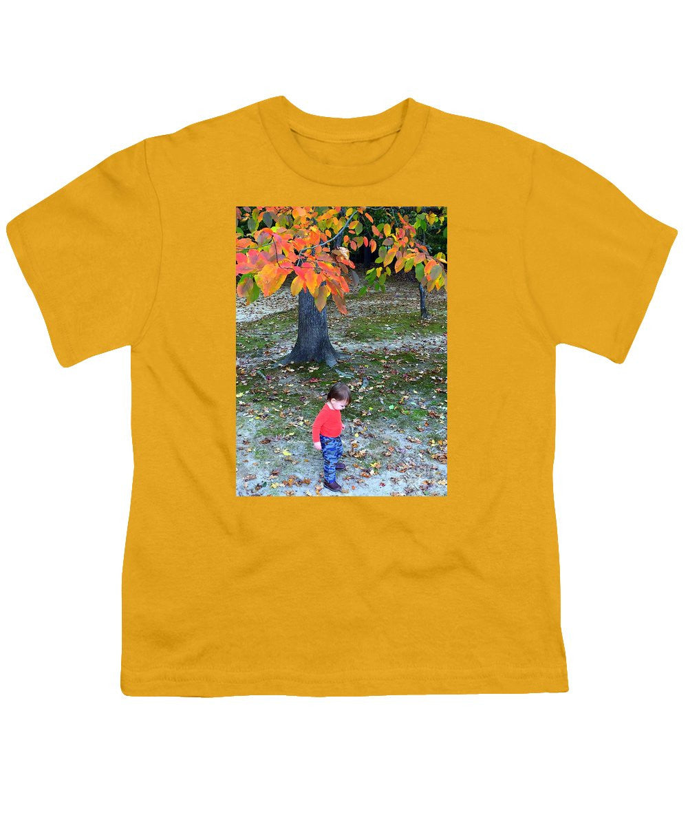 Youth T-Shirt - My First Walk In The Woods