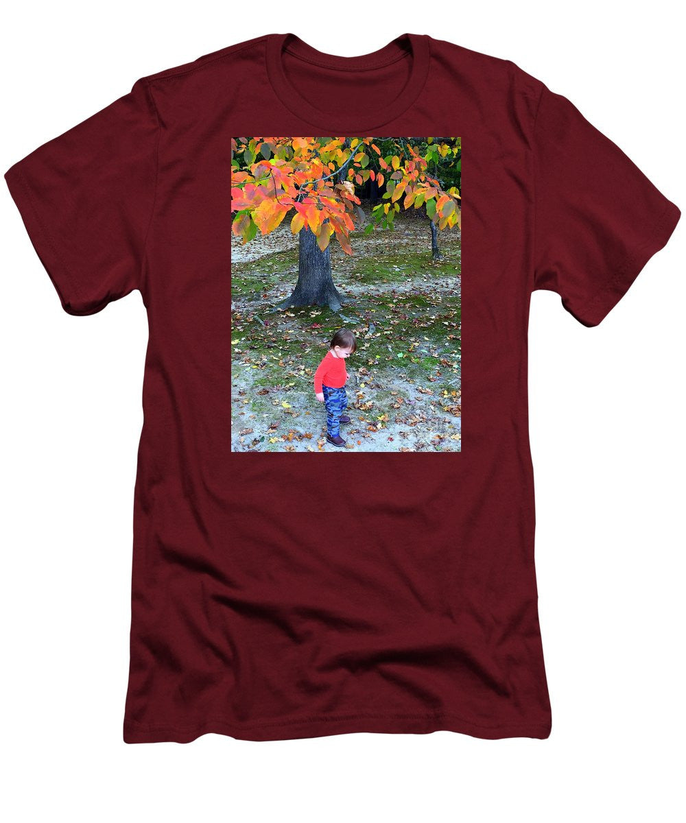 Men's T-Shirt (Slim Fit) - My First Walk In The Woods