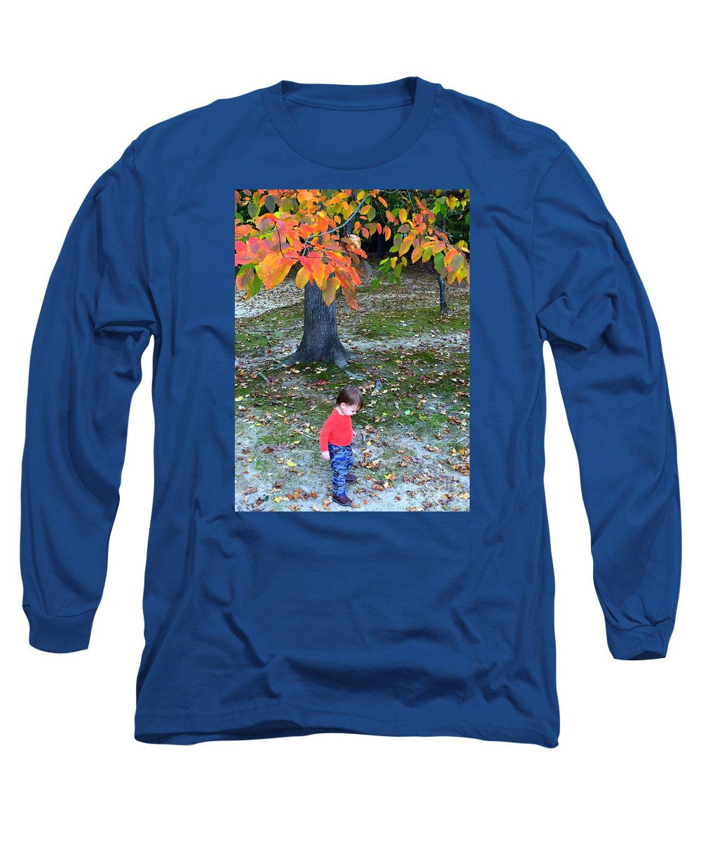 Long Sleeve T-Shirt - My First Walk In The Woods