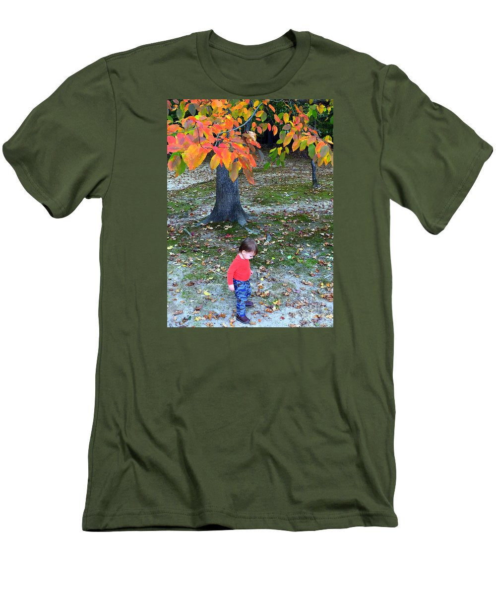 Men's T-Shirt (Slim Fit) - My First Walk In The Woods