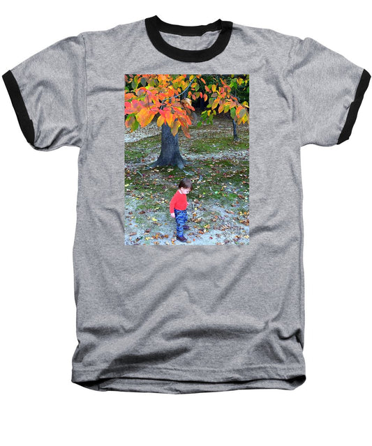 Baseball T-Shirt - My First Walk In The Woods