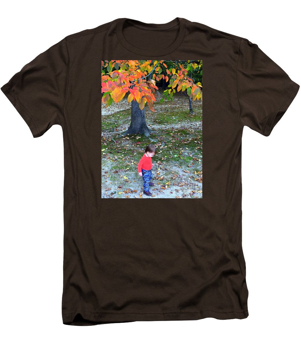 Men's T-Shirt (Slim Fit) - My First Walk In The Woods