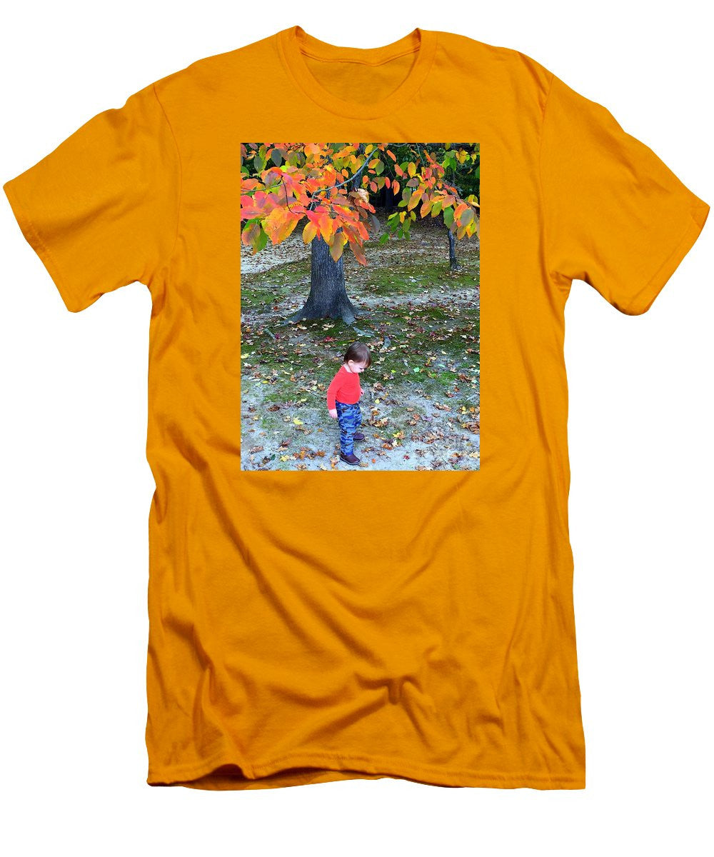 Men's T-Shirt (Slim Fit) - My First Walk In The Woods