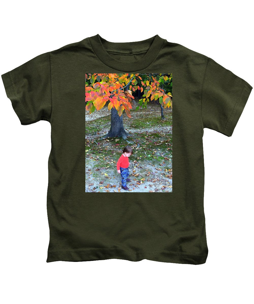 Kids T-Shirt - My First Walk In The Woods