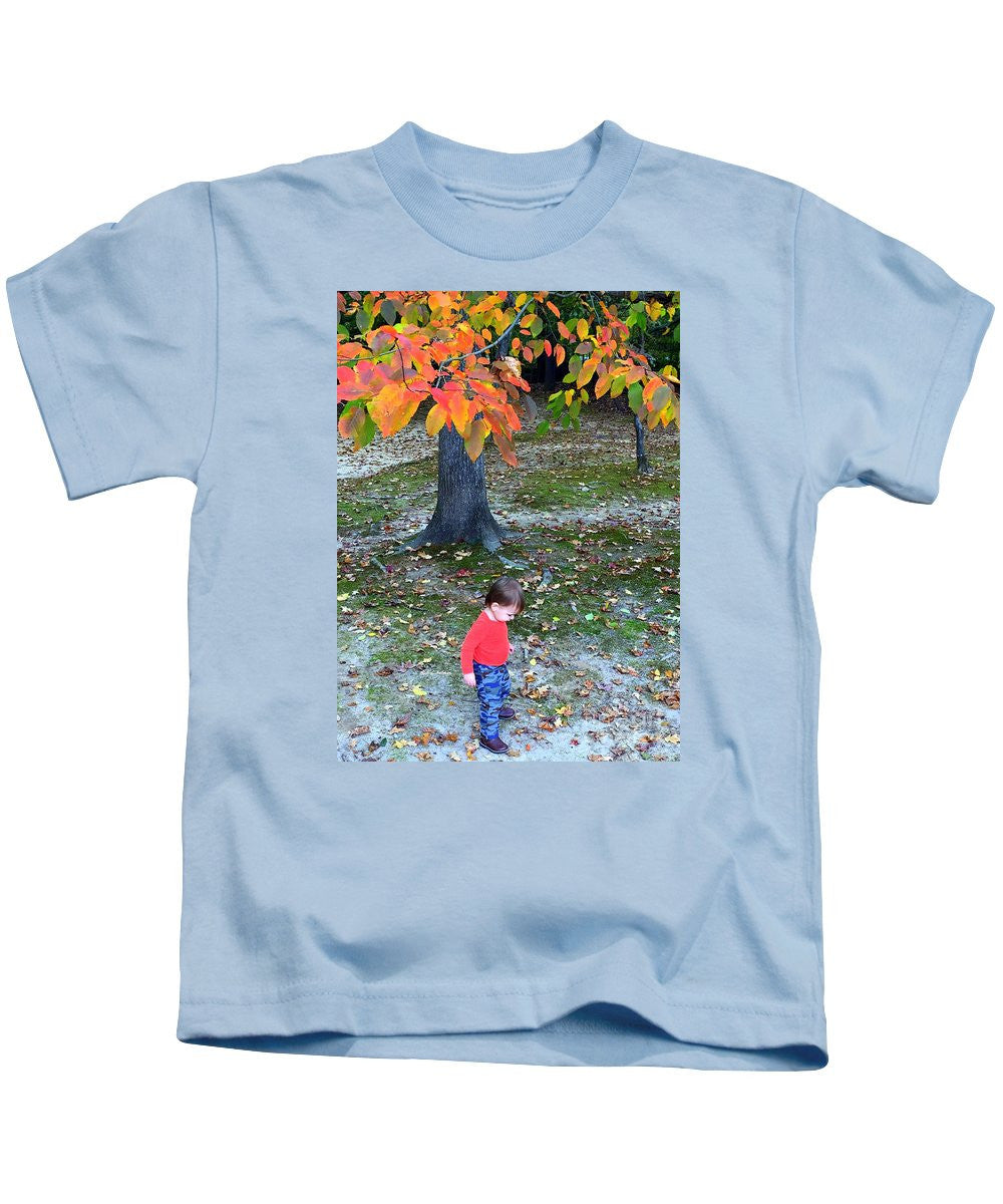 Kids T-Shirt - My First Walk In The Woods