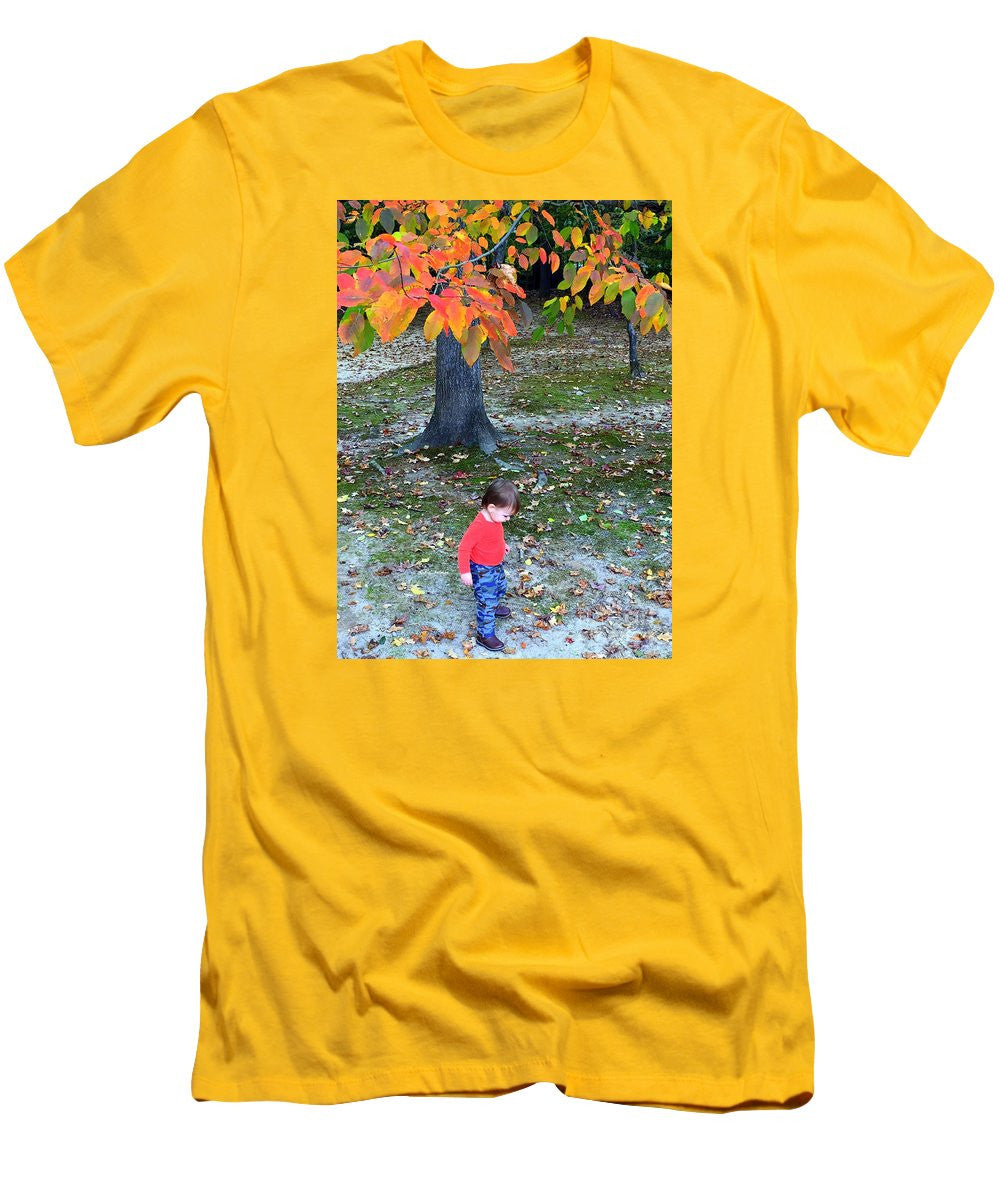 Men's T-Shirt (Slim Fit) - My First Walk In The Woods