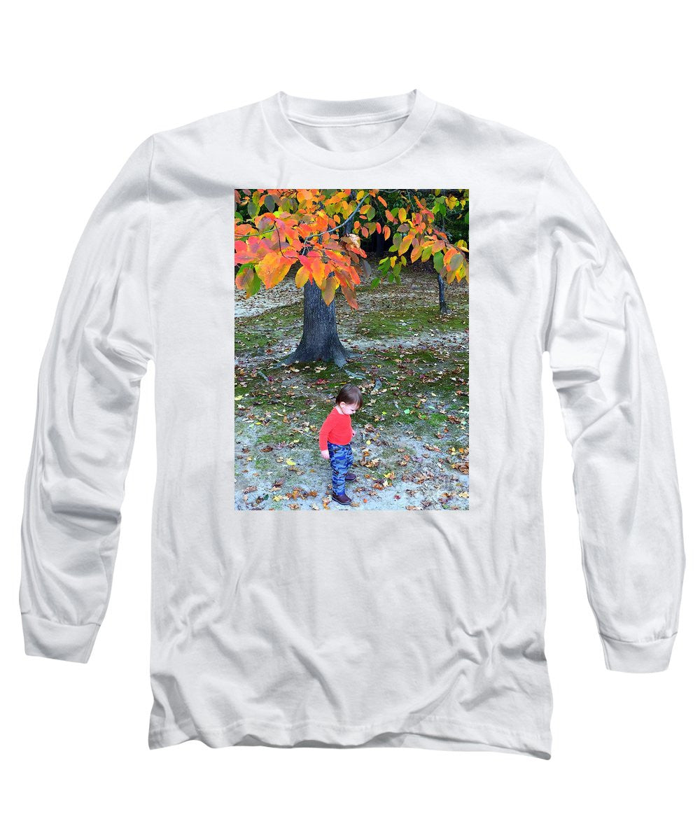 Long Sleeve T-Shirt - My First Walk In The Woods