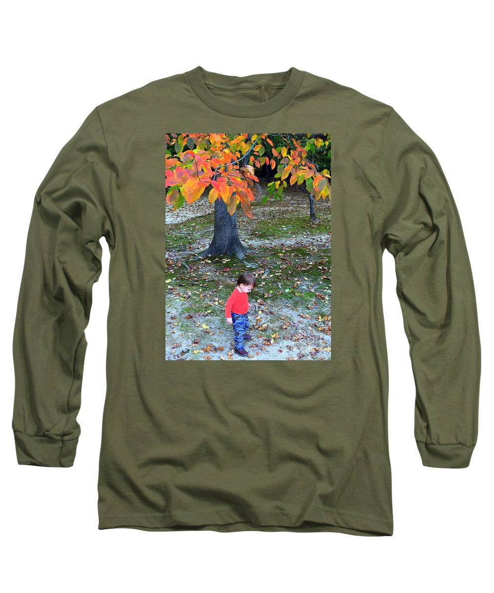 Long Sleeve T-Shirt - My First Walk In The Woods