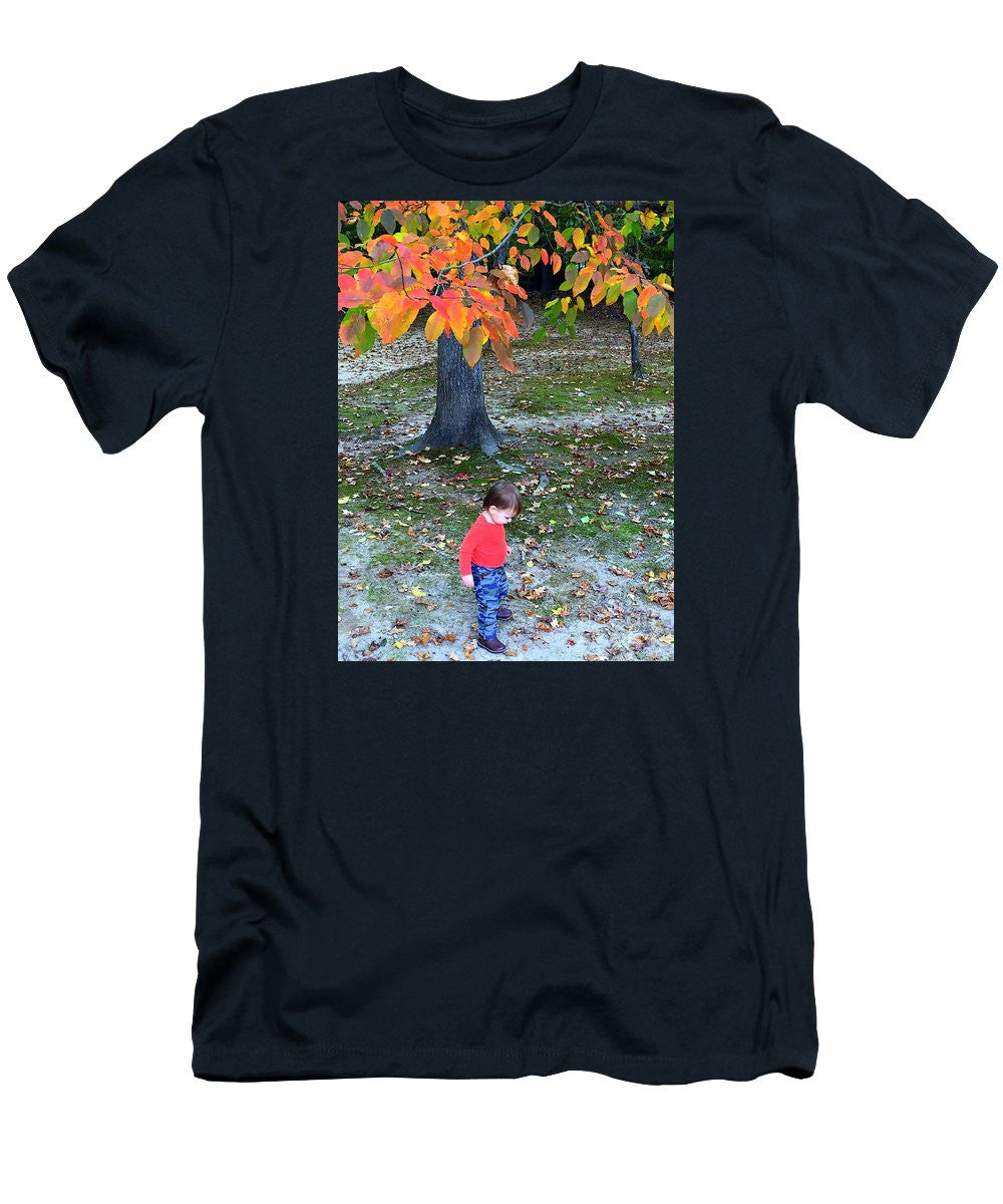 Men's T-Shirt (Slim Fit) - My First Walk In The Woods