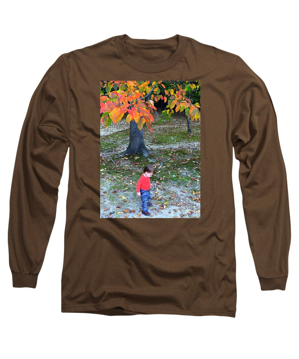 Long Sleeve T-Shirt - My First Walk In The Woods