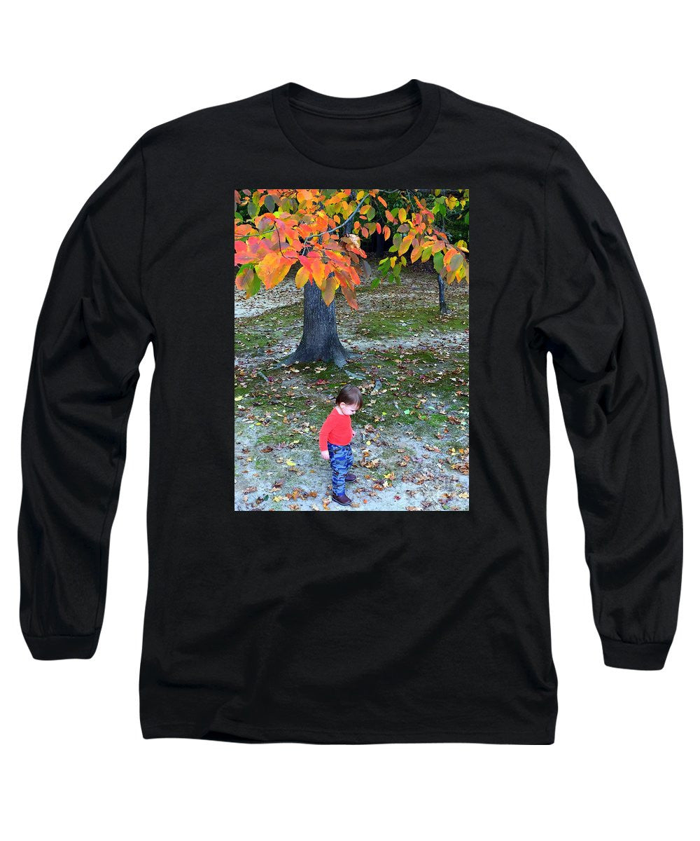 Long Sleeve T-Shirt - My First Walk In The Woods