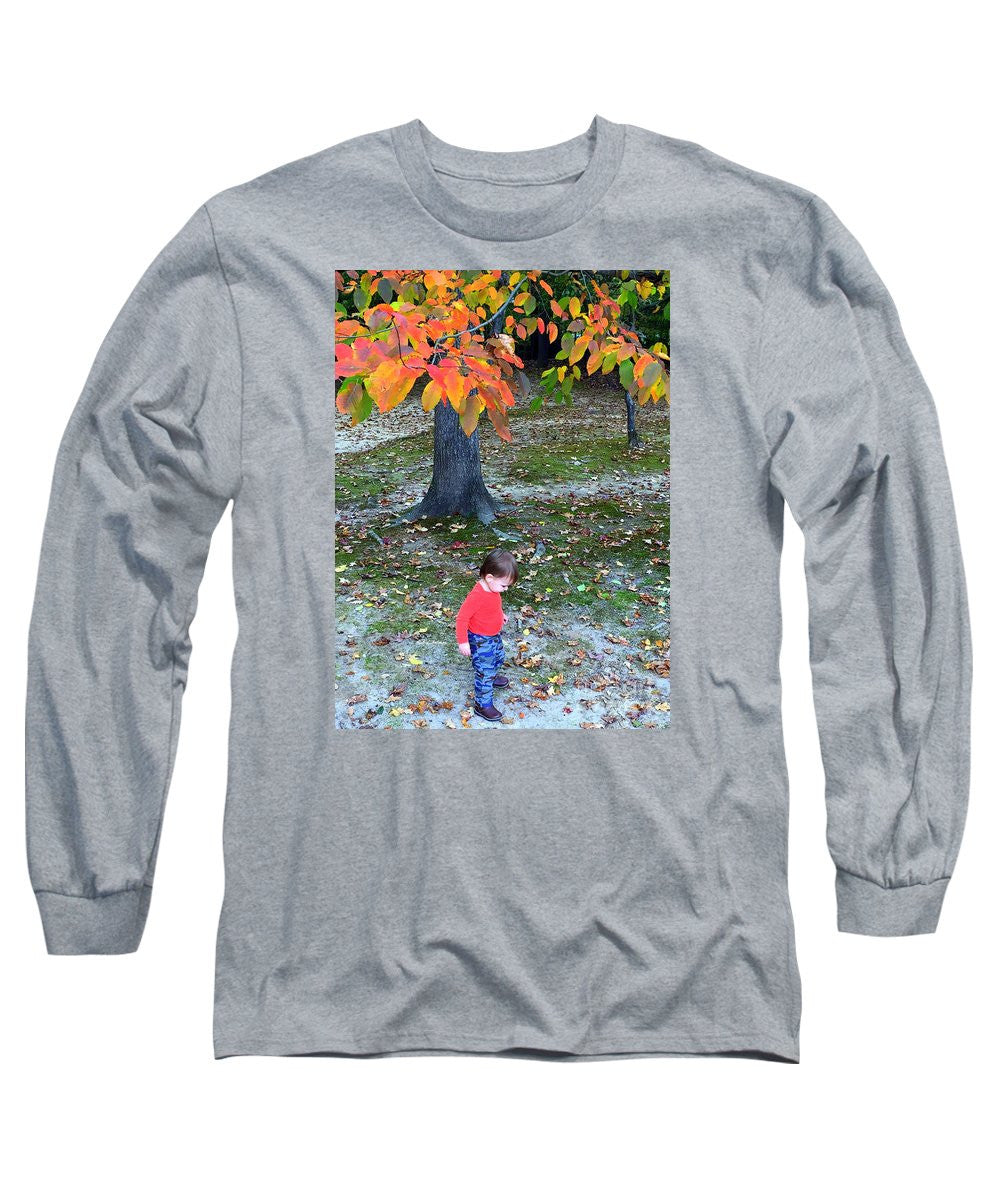 Long Sleeve T-Shirt - My First Walk In The Woods