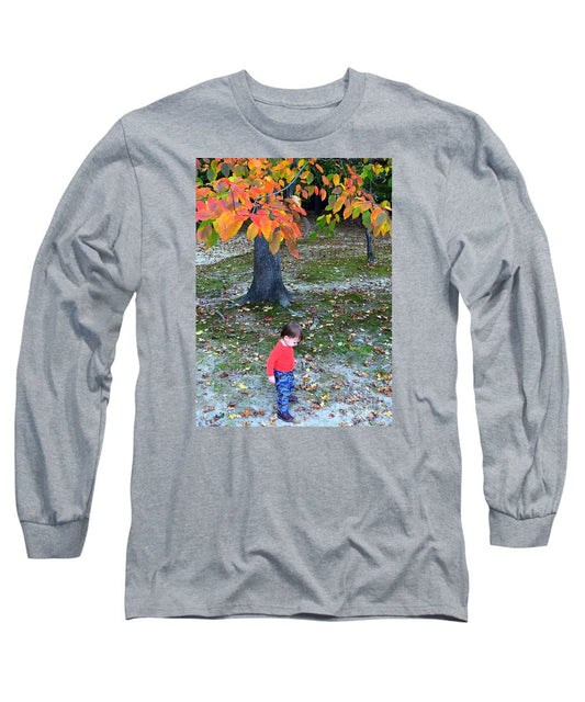 Long Sleeve T-Shirt - My First Walk In The Woods