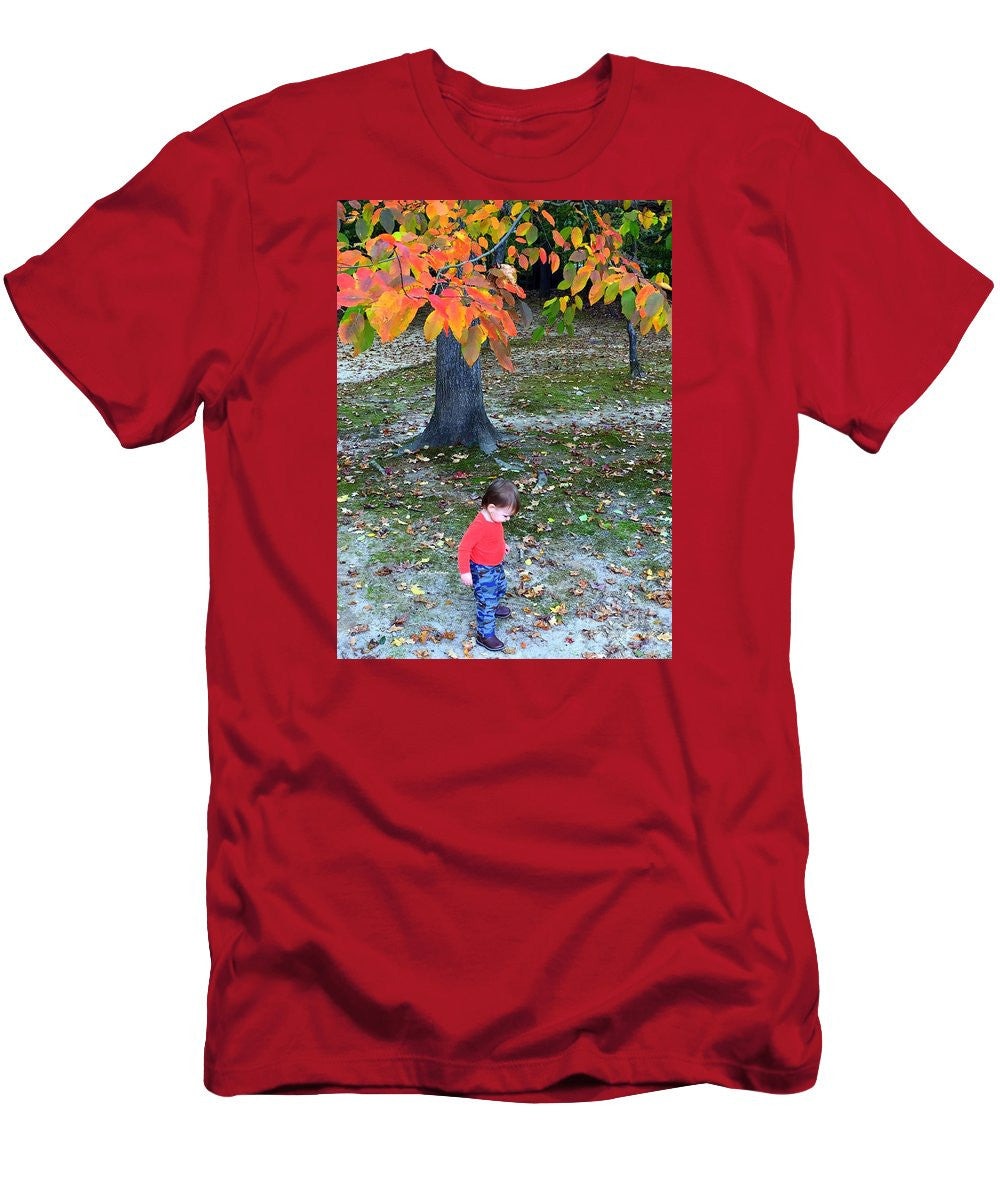 Men's T-Shirt (Slim Fit) - My First Walk In The Woods