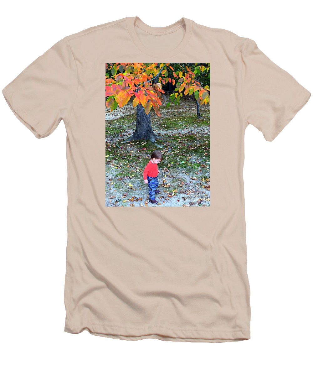 Men's T-Shirt (Slim Fit) - My First Walk In The Woods