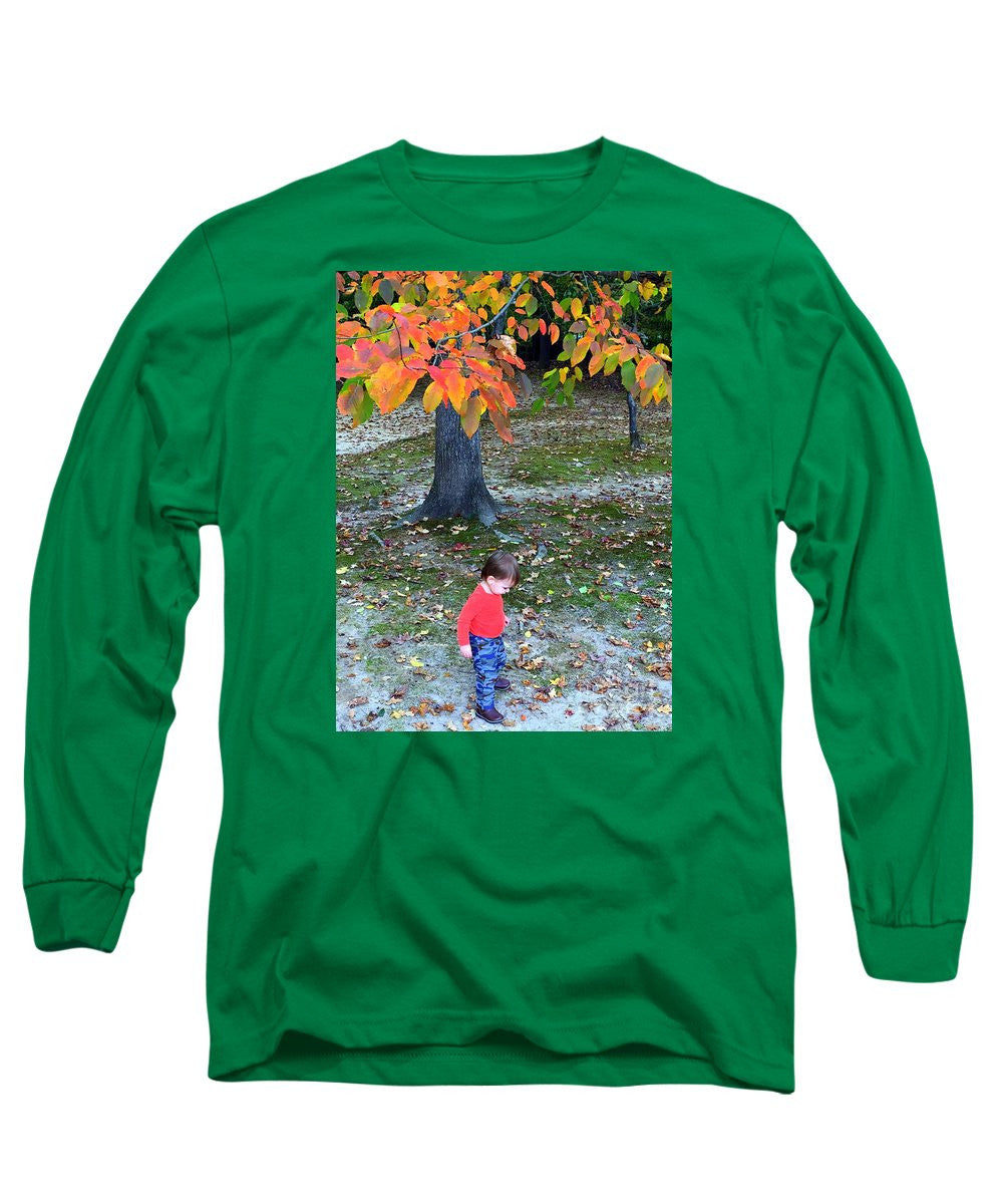 Long Sleeve T-Shirt - My First Walk In The Woods