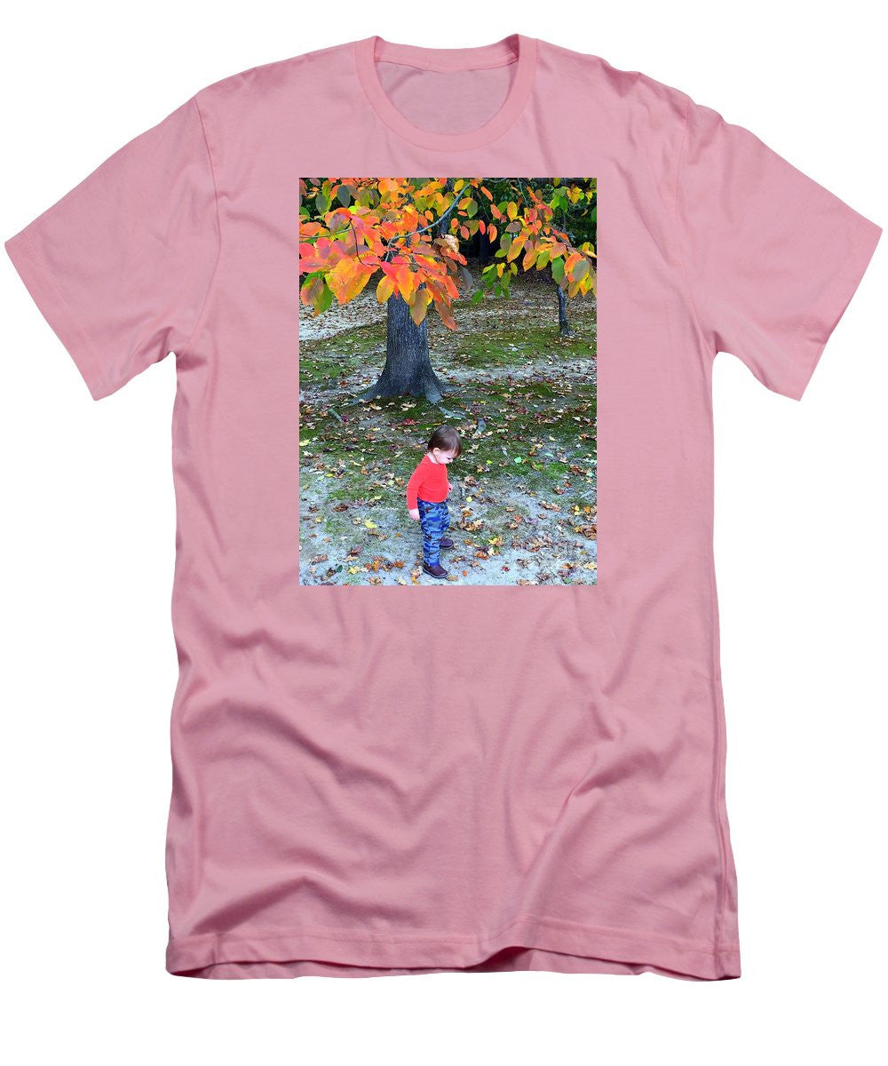 Men's T-Shirt (Slim Fit) - My First Walk In The Woods