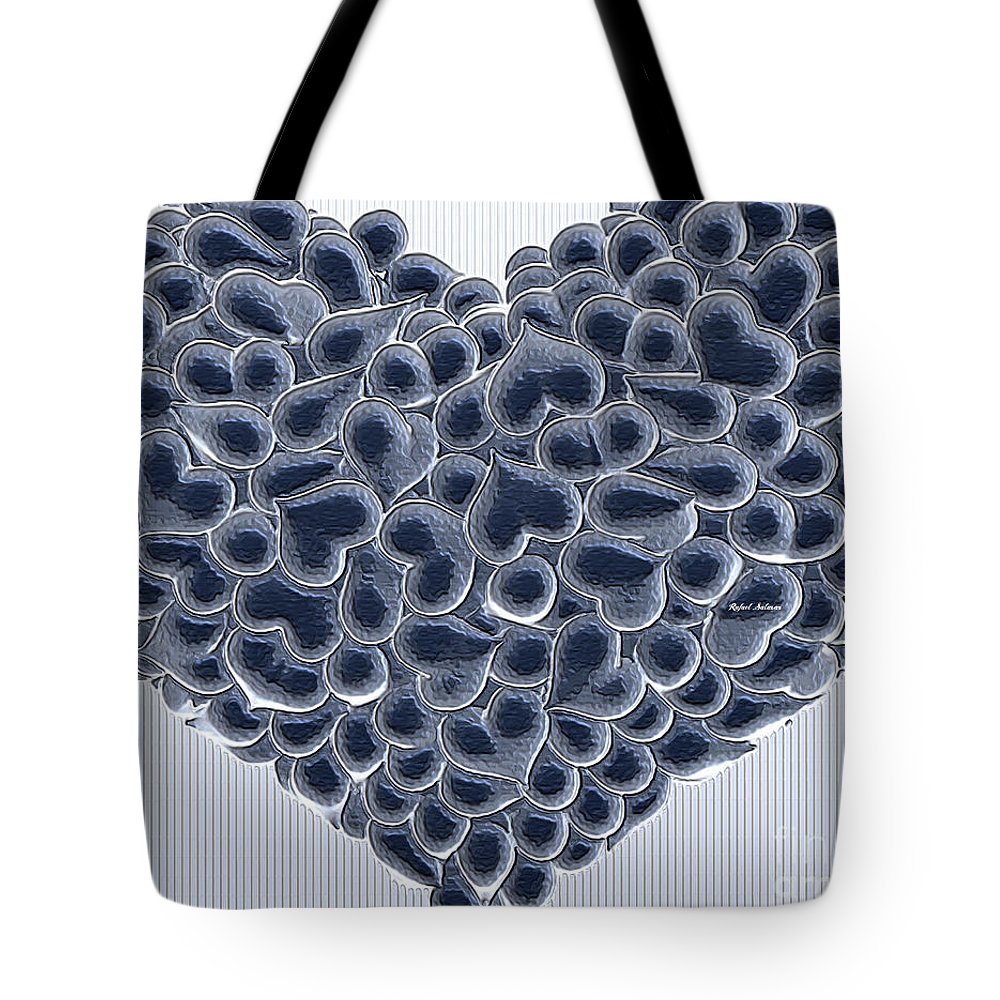 My Love Is Yours In Black And White - Tote Bag