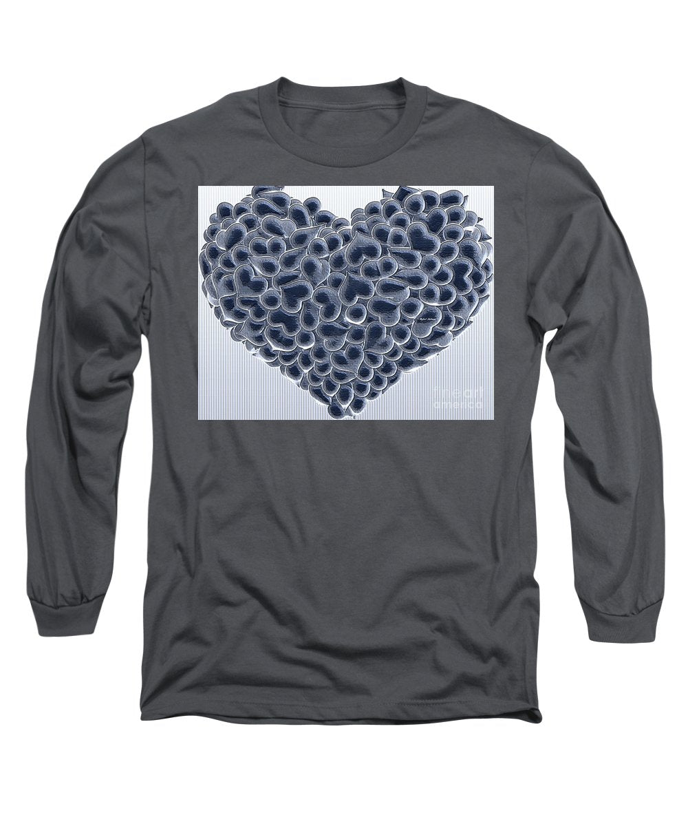 My Love Is Yours In Black And White - Long Sleeve T-Shirt