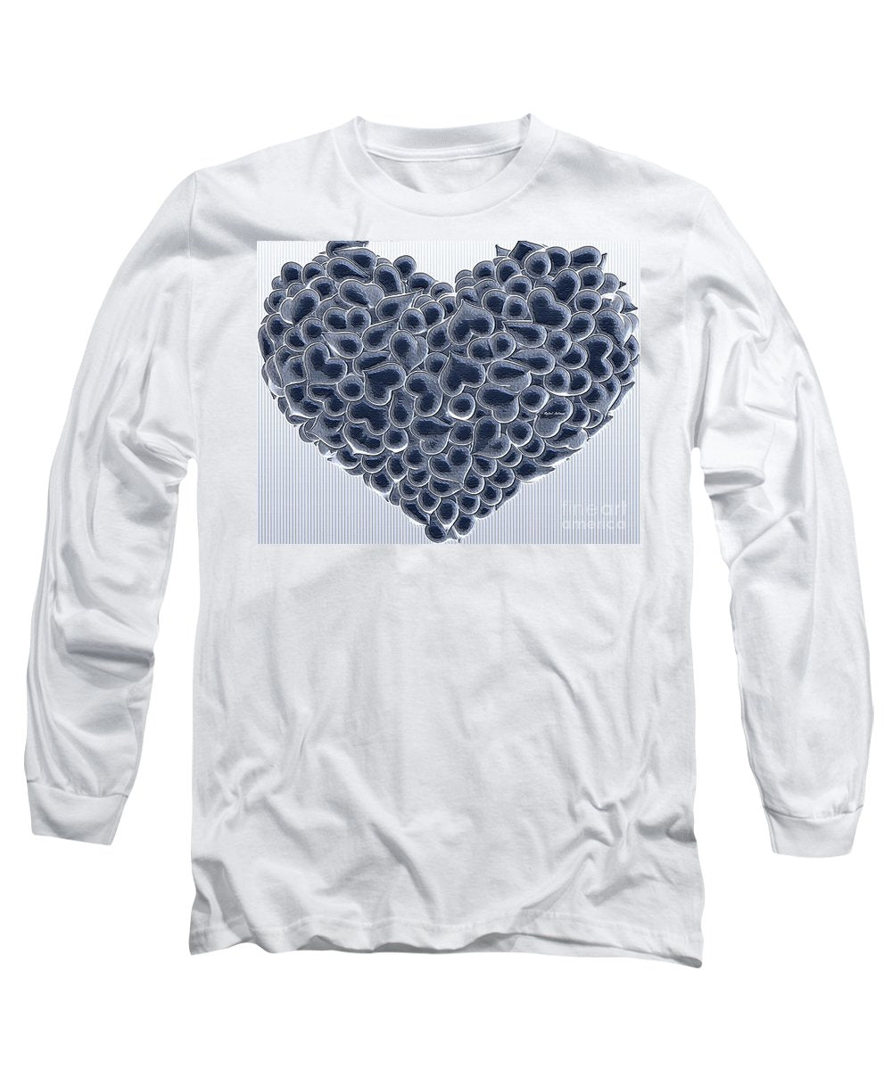 My Love Is Yours In Black And White - Long Sleeve T-Shirt