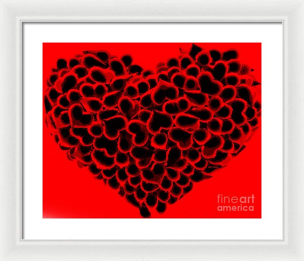 My Love Is Yours - Framed Print