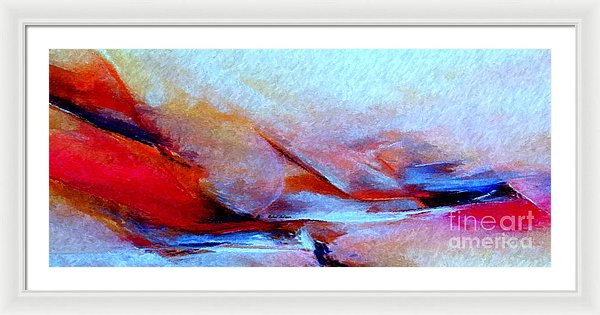 My Luminous Sunset - Framed Print