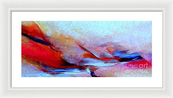 My Luminous Sunset - Framed Print