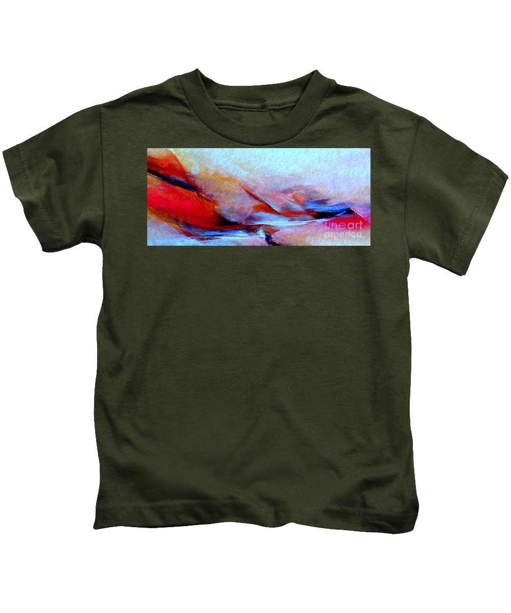 Mon coucher de soleil lumineux - T-shirt pour enfants