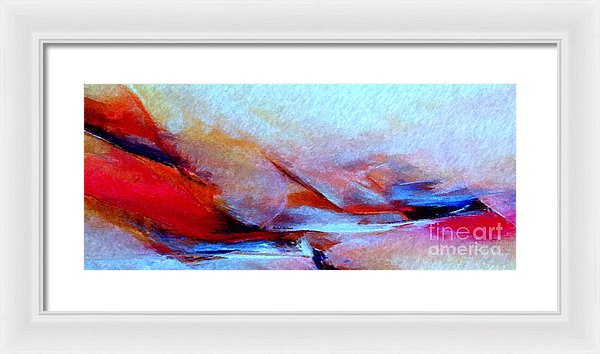 My Luminous Sunset - Framed Print