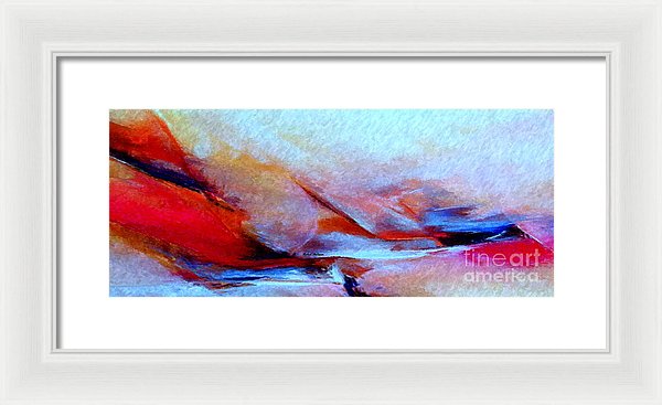 My Luminous Sunset - Framed Print