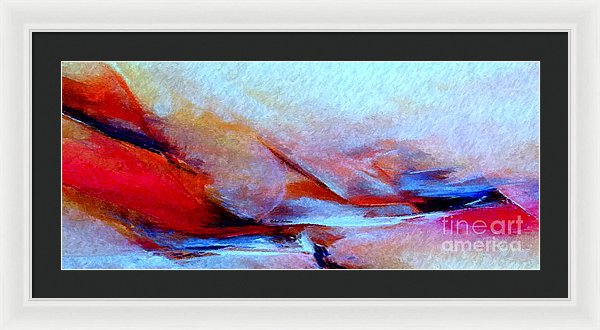 My Luminous Sunset - Framed Print