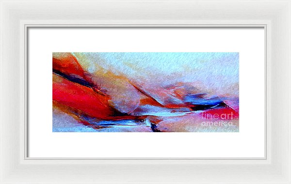 My Luminous Sunset - Framed Print