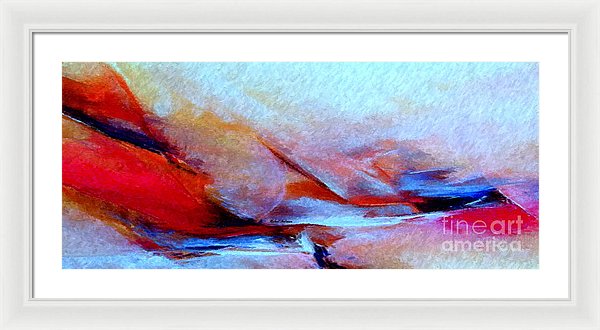 My Luminous Sunset - Framed Print