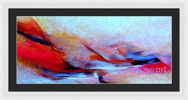 My Luminous Sunset - Framed Print