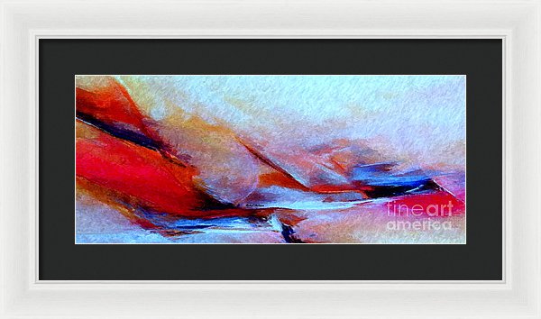 My Luminous Sunset - Framed Print