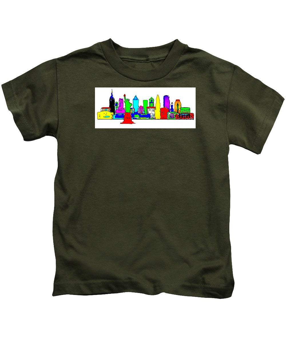 Kids T-Shirt - New York City - Pop Art