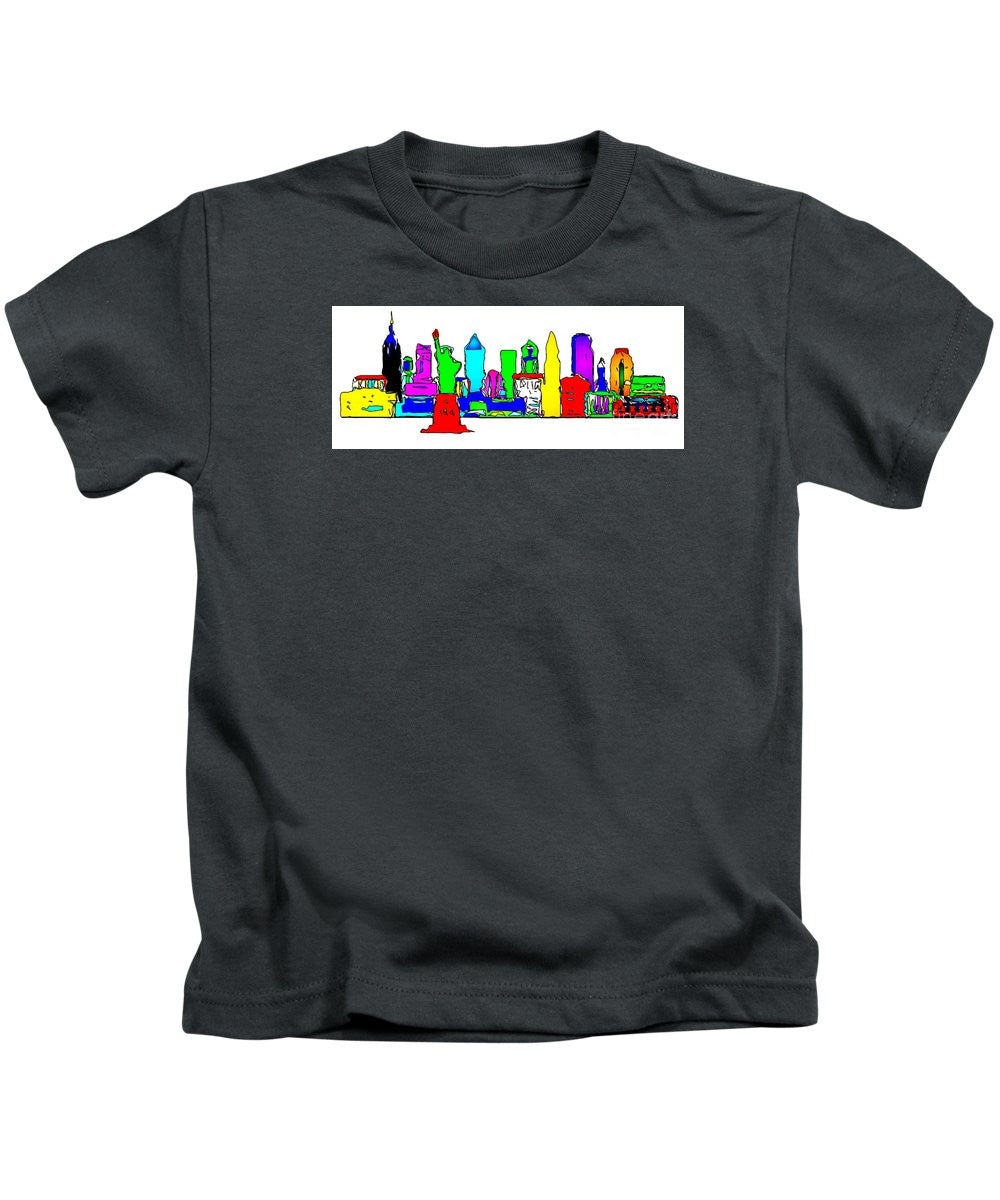 Kids T-Shirt - New York City - Pop Art