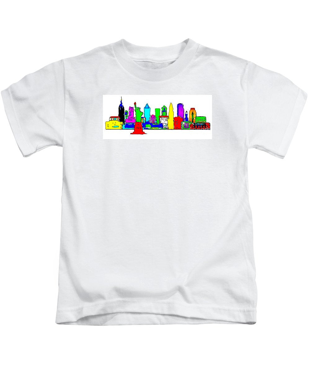 Kids T-Shirt - New York City - Pop Art