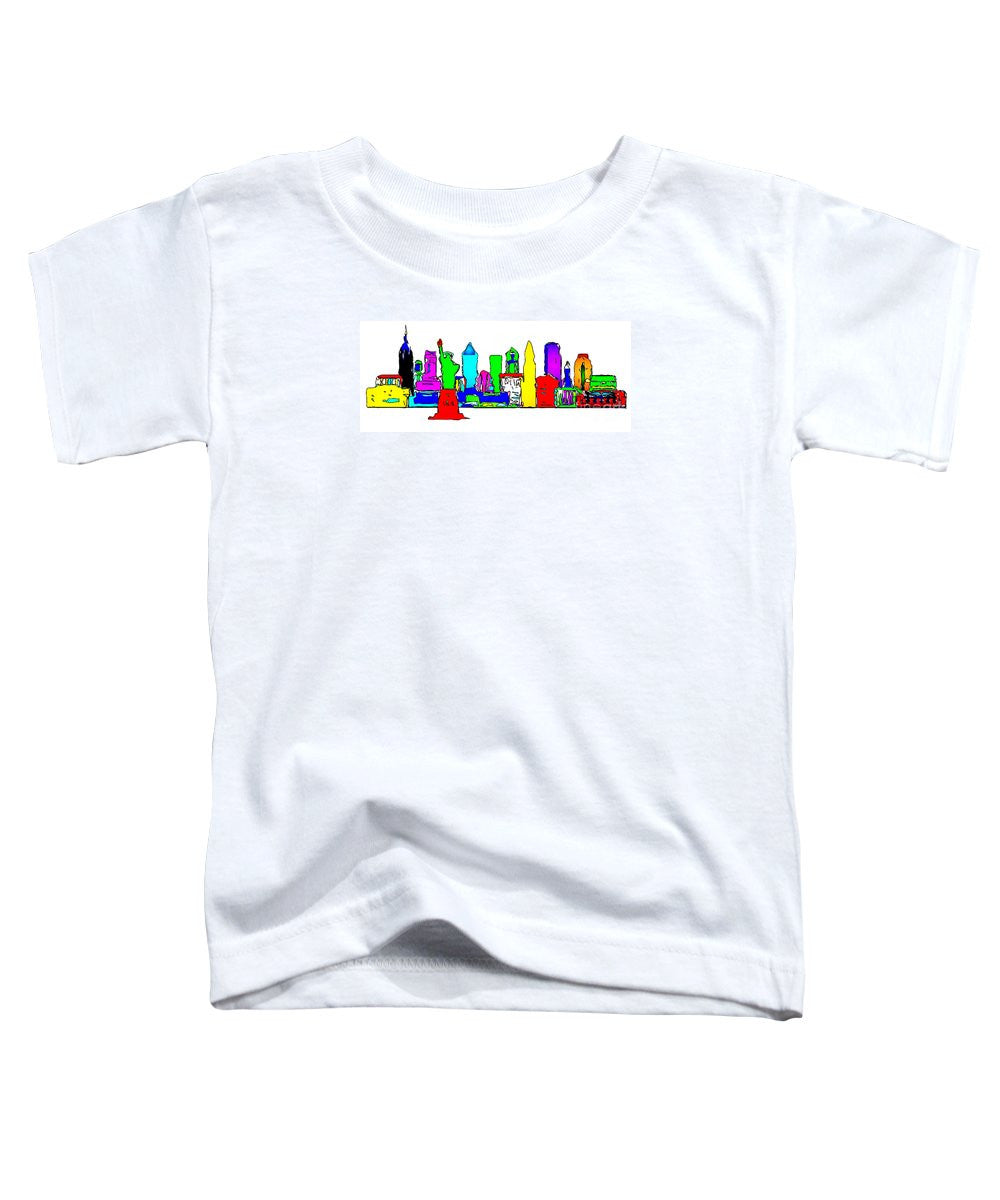 T-shirt pour tout-petits - New York City - Pop Art