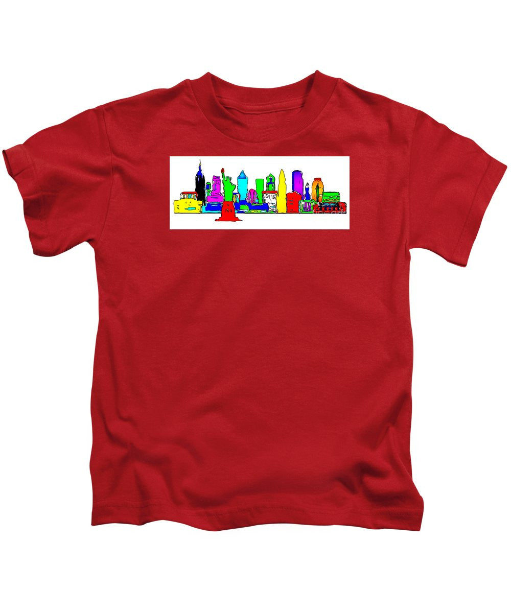 Kids T-Shirt - New York City - Pop Art