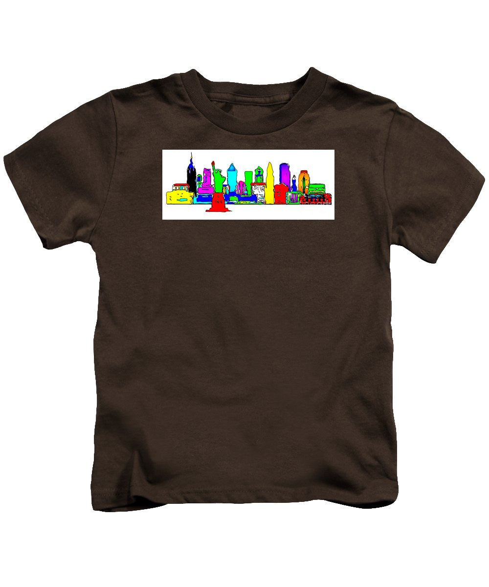 Kids T-Shirt - New York City - Pop Art