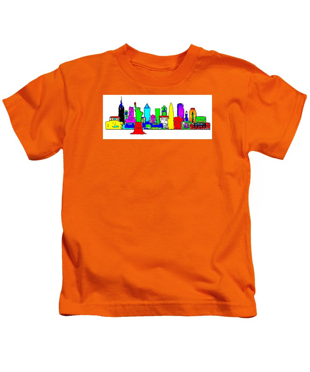 Kids T-Shirt - New York City - Pop Art