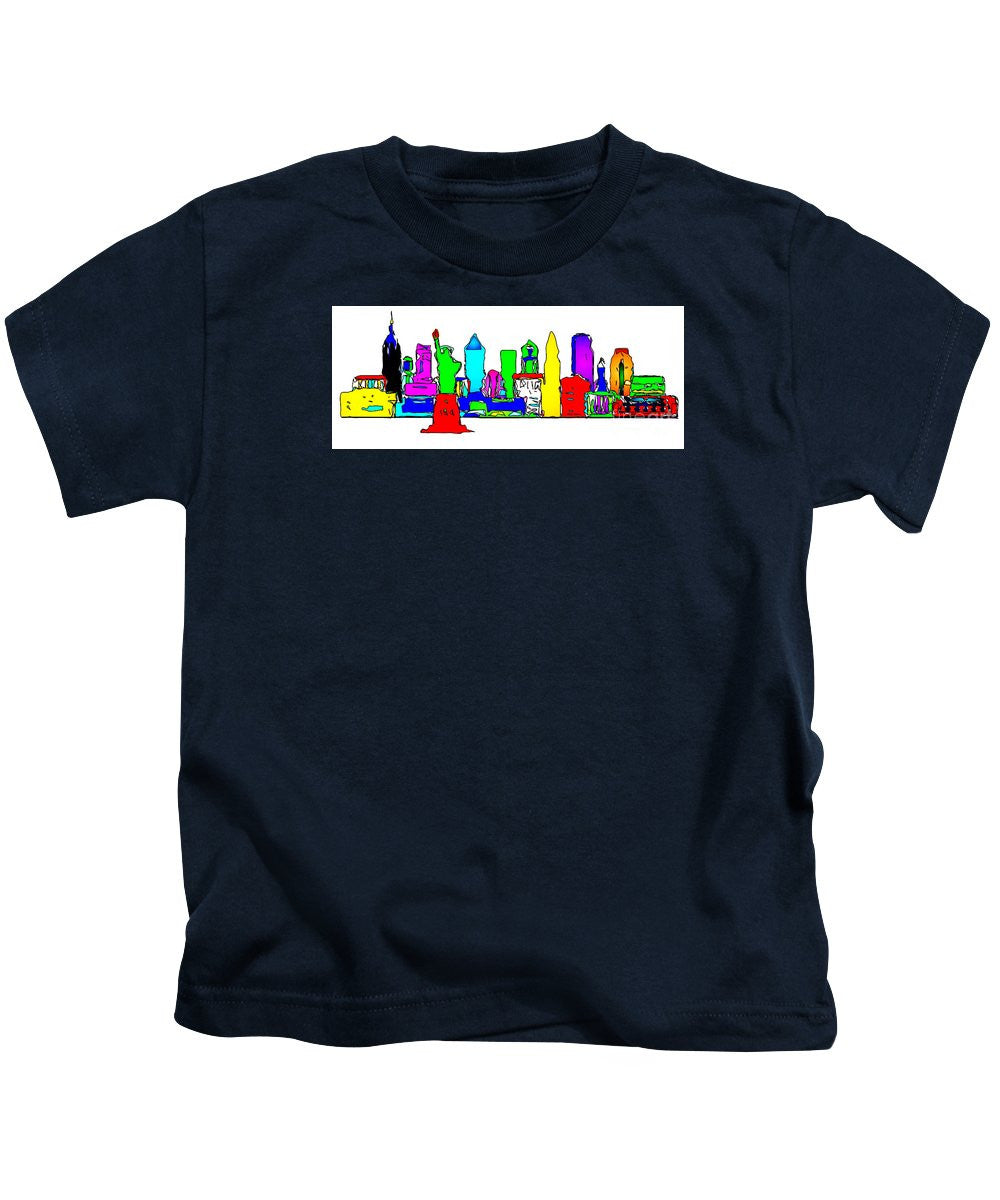 Kids T-Shirt - New York City - Pop Art