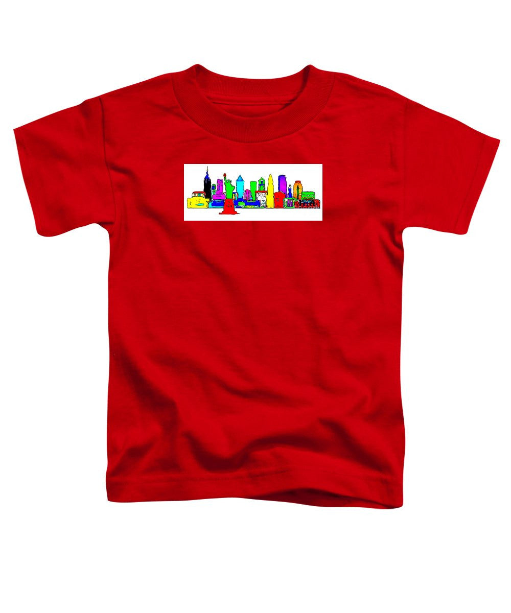 T-shirt pour tout-petits - New York City - Pop Art