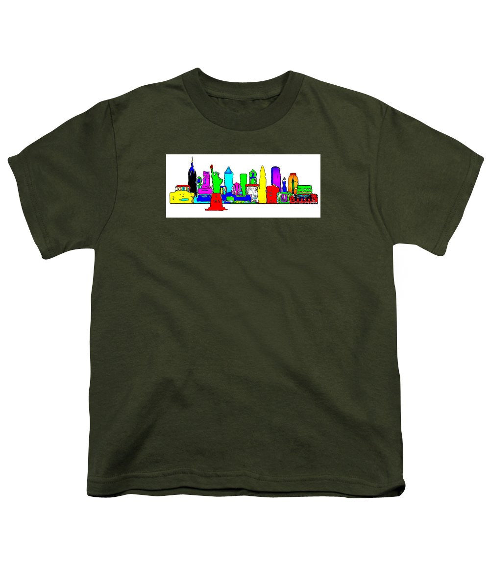 Youth T-Shirt - New York City - Pop Art