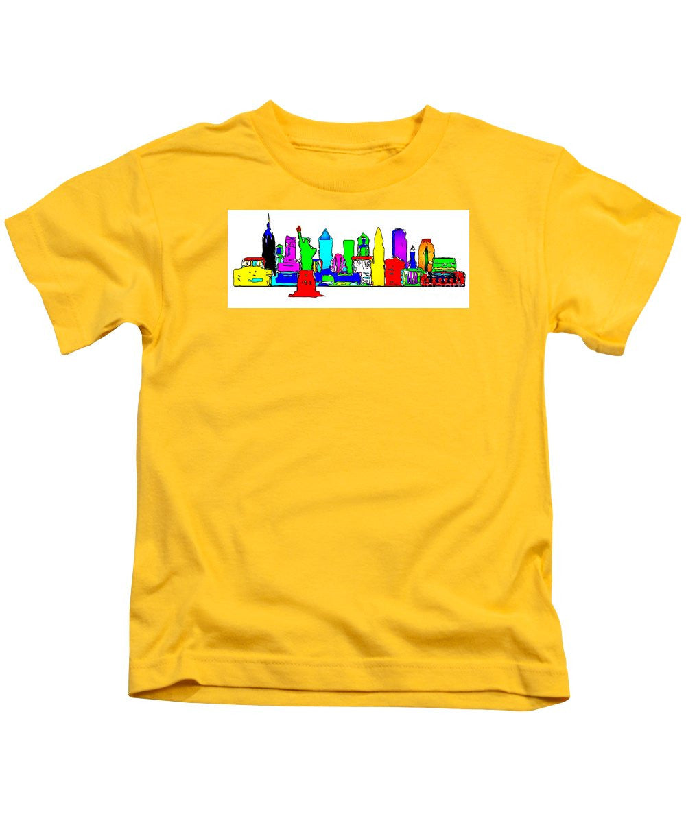 Kids T-Shirt - New York City - Pop Art