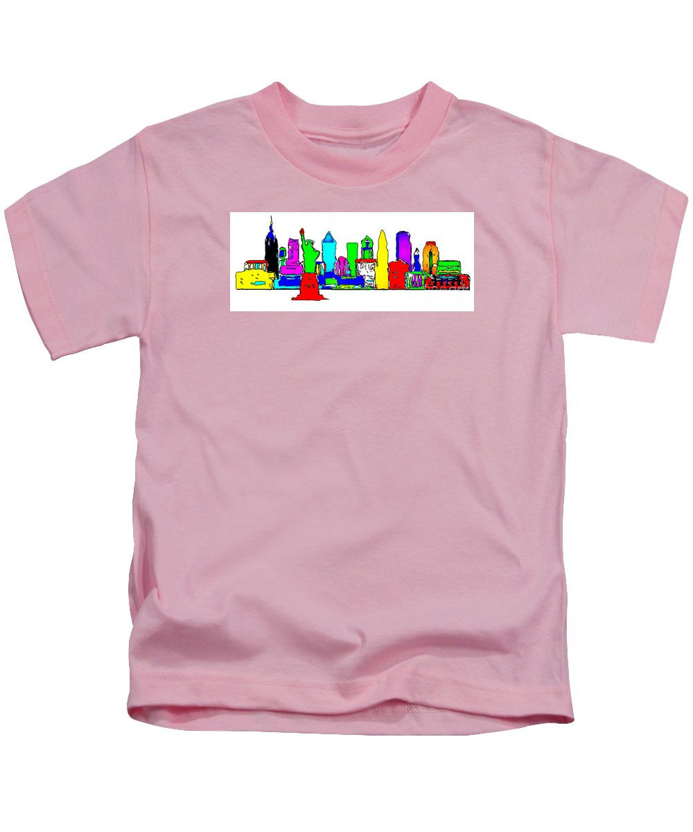 Kids T-Shirt - New York City - Pop Art