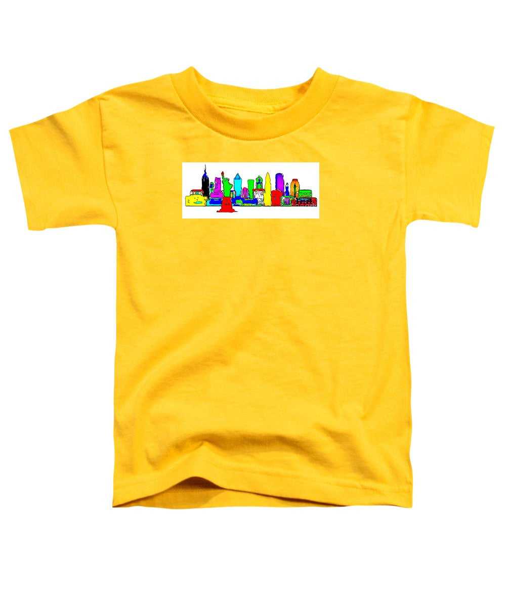 T-shirt pour tout-petits - New York City - Pop Art